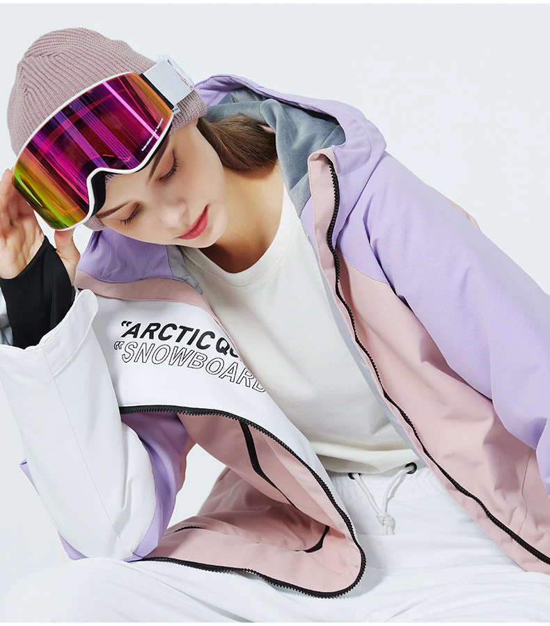 Women's Arctic Queen Winter Impression Zip Snow Jacket - Image 6
