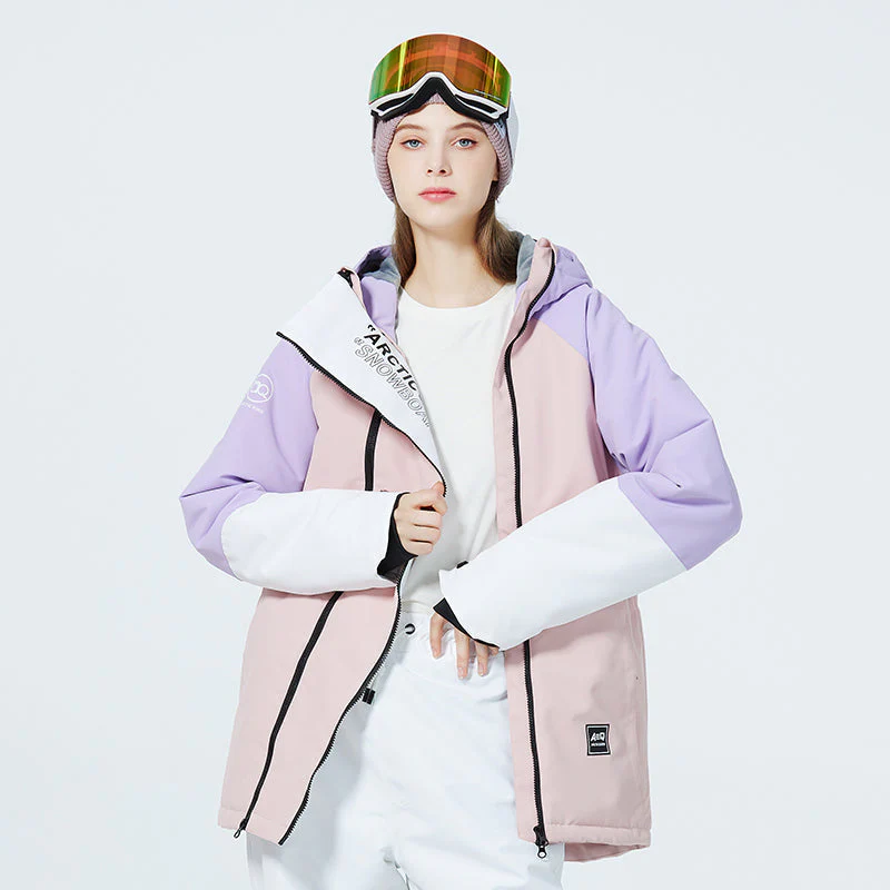 Women's Arctic Queen Winter Impression Zip Snow Jacket - Image 8