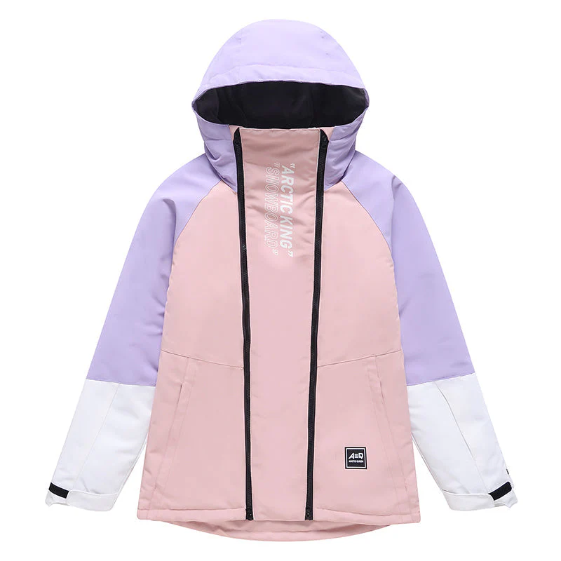 Women's Arctic Queen Winter Impression Zip Snow Jacket - Image 9