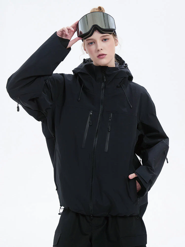 Women's Durable Mountain Pro All Weather Thermal 3L Snow Jacket - Image 6
