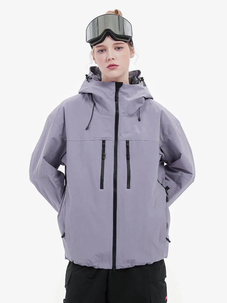 Women's Durable Mountain Pro All Weather Thermal 3L Snow Jacket - Image 8