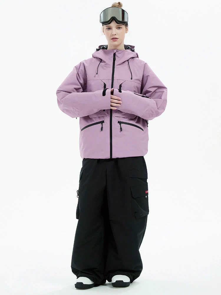 Women's Durable Steeze HypeShred Baggy Utility Cargo Snow Suit - Image 10