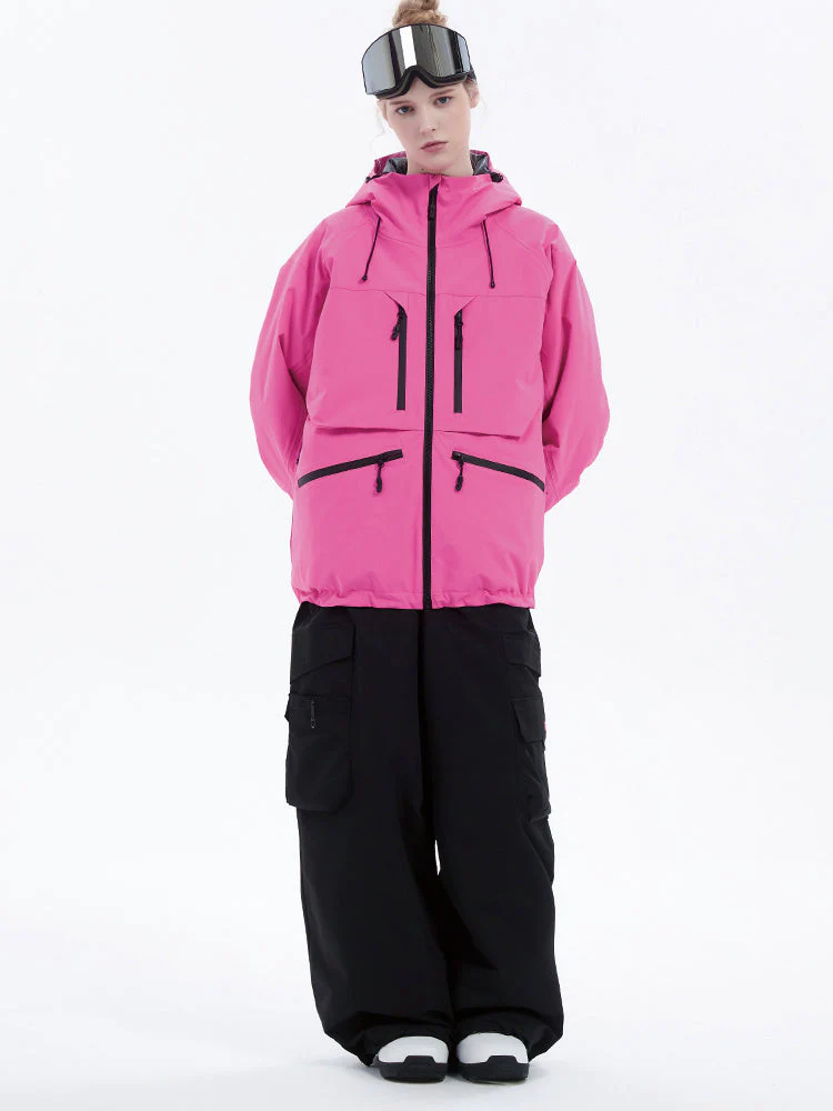 Women's Durable Steeze HypeShred Baggy Utility Cargo Snow Suit - Image 3