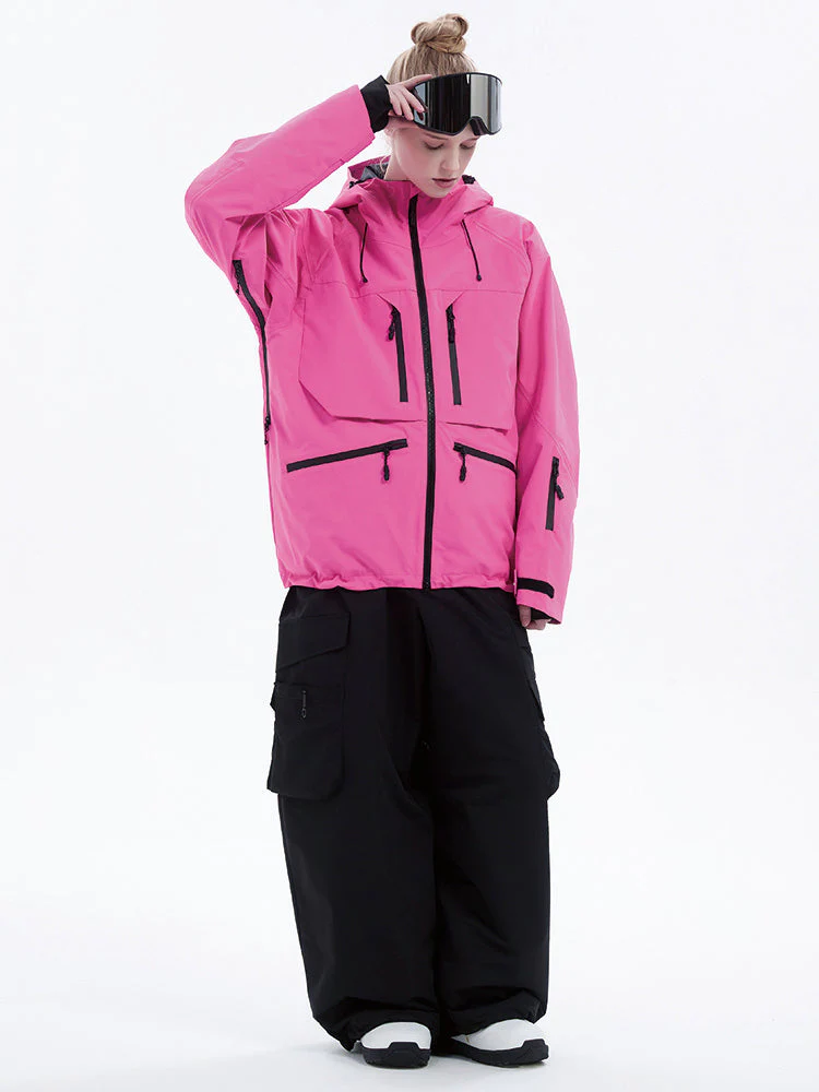 Women's Durable Steeze HypeShred Baggy Utility Cargo Snow Suit - Image 4