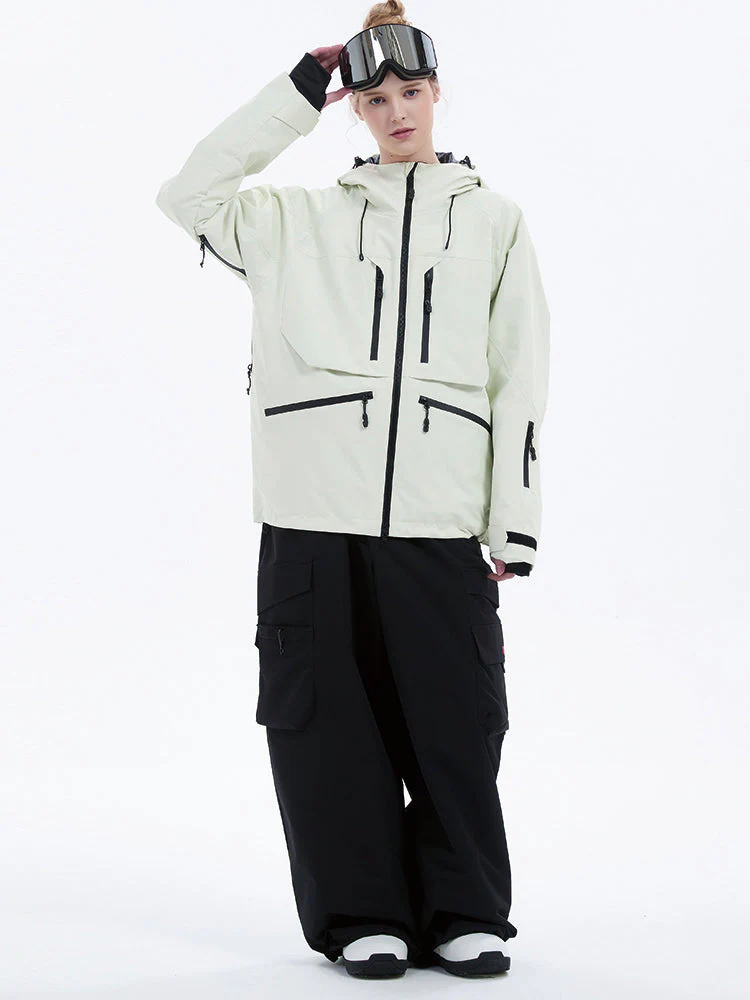 Women's Durable Steeze HypeShred Baggy Utility Cargo Snow Suit - Image 7