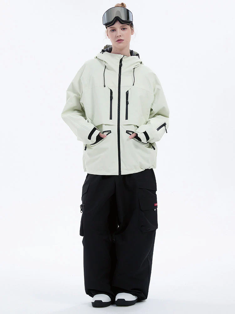 Women's Durable Steeze HypeShred Baggy Utility Cargo Snow Suit - Image 8