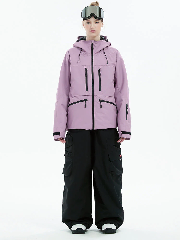 Women's Durable Steeze HypeShred Baggy Utility Cargo Snow Suit - Image 9
