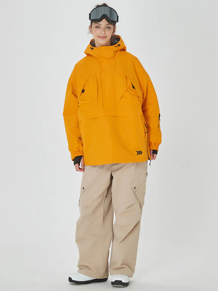 Women's Freerider Baggy Anorak Jacket with Swag Cargo Snowboard Pants - Image 2