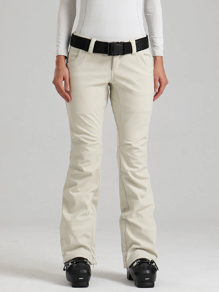 Women's Gsou Snow Alpine Chic Flare Stretch Ski Pants - Image 14