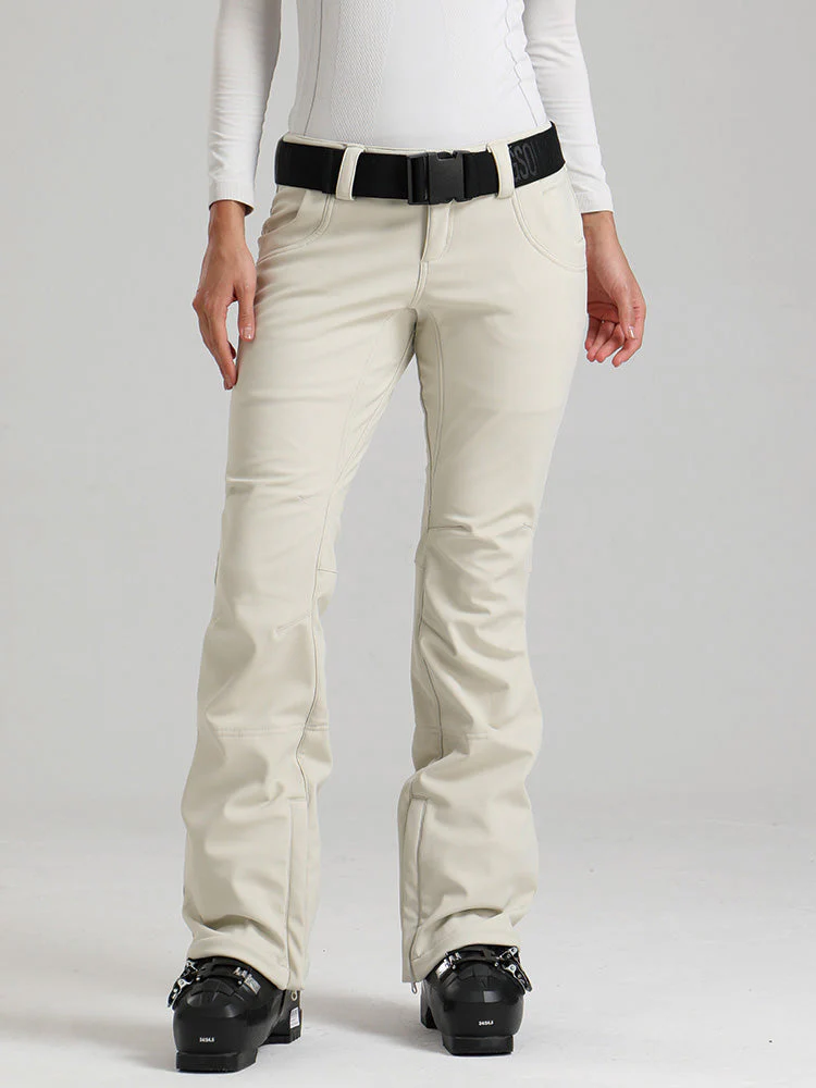 Women's Gsou Snow Alpine Chic Flare Stretch Ski Pants - Image 15