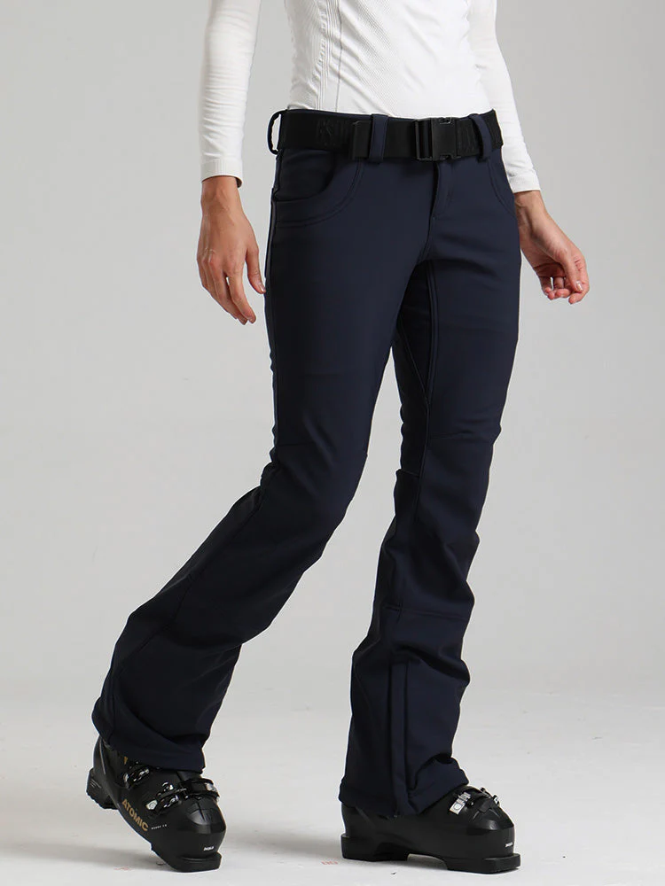 Women's Gsou Snow Alpine Chic Flare Stretch Ski Pants - Image 16