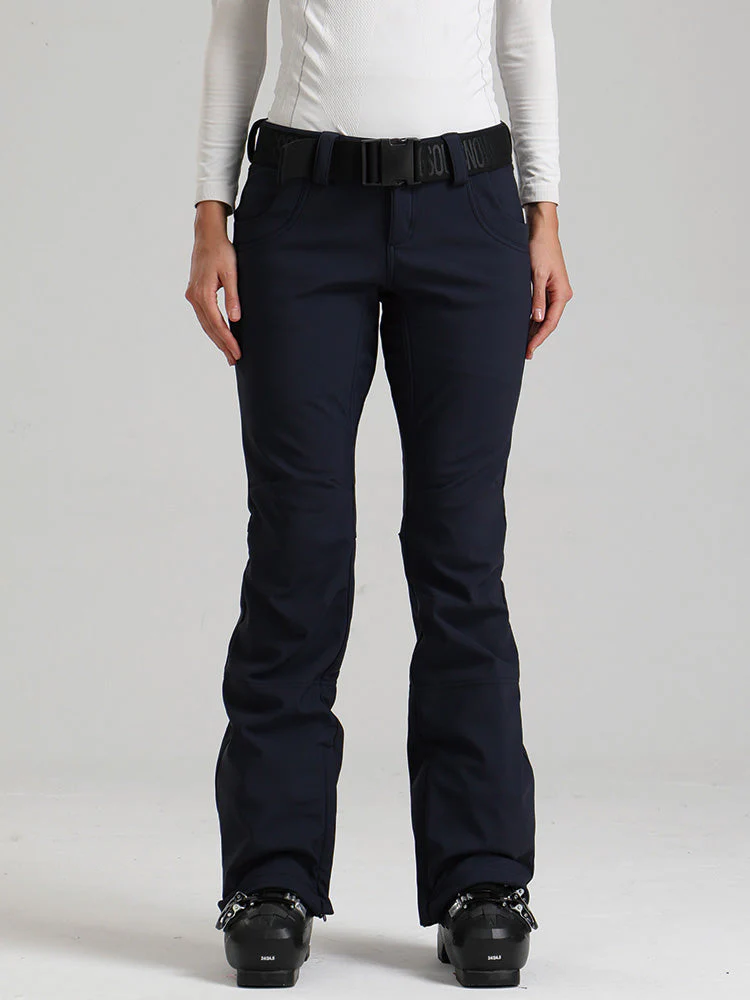 Women's Gsou Snow Alpine Chic Flare Stretch Ski Pants - Image 18