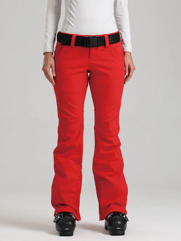 Women's Gsou Snow Alpine Chic Flare Stretch Ski Pants - Image 3