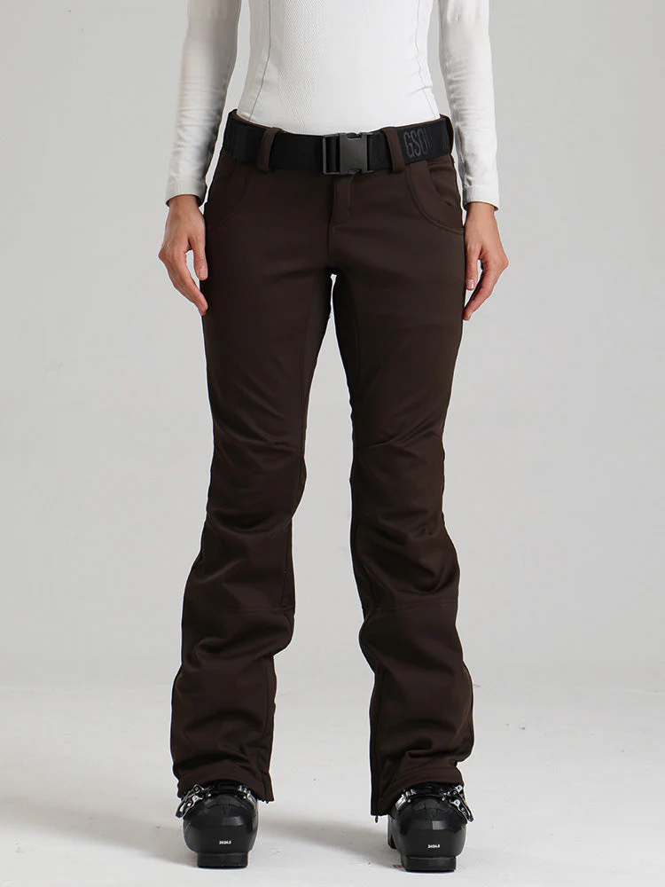 Women's Gsou Snow Alpine Chic Flare Stretch Ski Pants - Image 6