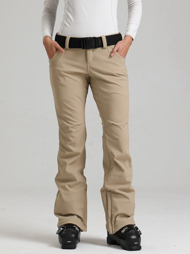 Women's Gsou Snow Alpine Chic Flare Stretch Ski Pants - Image 8