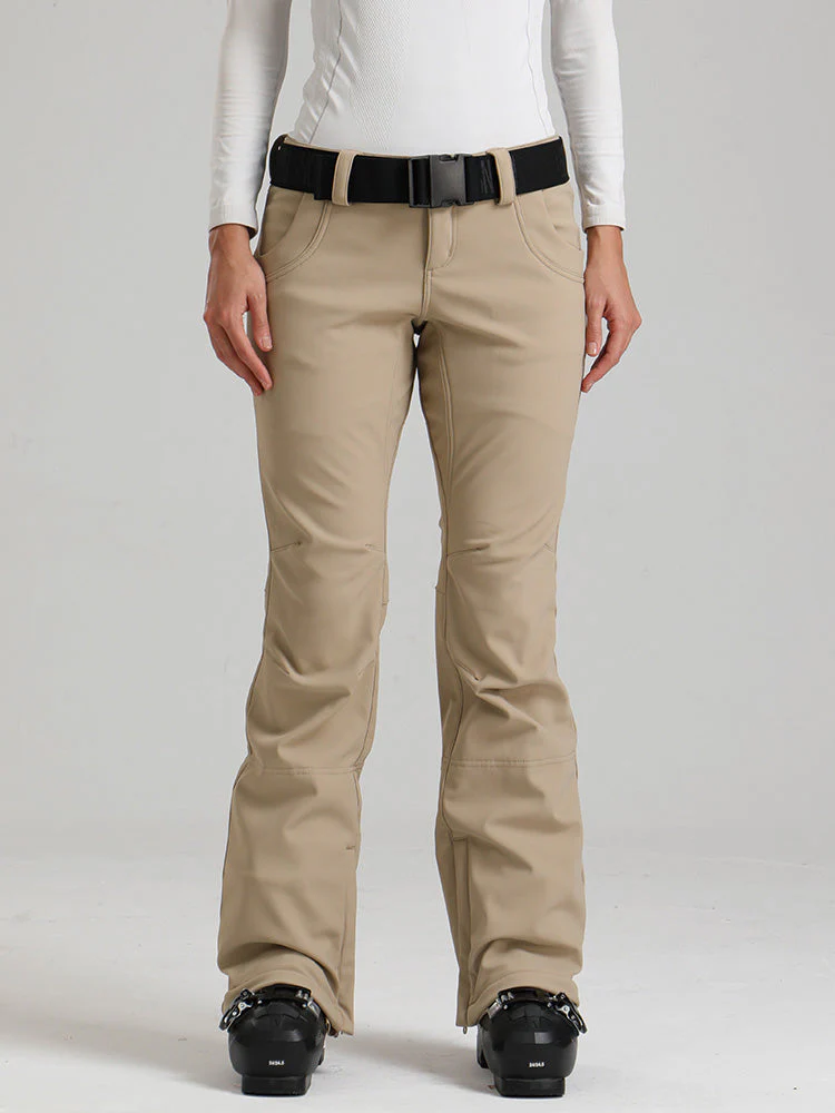 Women's Gsou Snow Alpine Chic Flare Stretch Ski Pants - Image 9