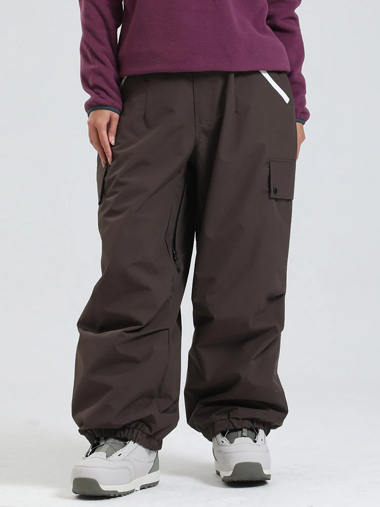 Women's Gsou Snow ChillFlex Mountain Rider Freestyle Baggy Snow Pants - Image 14