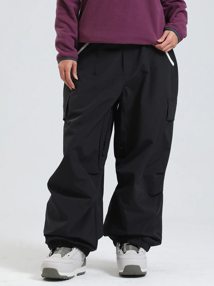 Women's Gsou Snow ChillFlex Mountain Rider Freestyle Baggy Snow Pants - Image 3