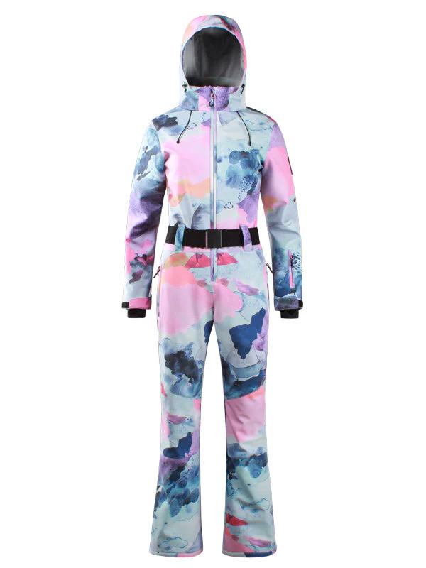 Women's Gsou Snow Classic Belted Flare Ski Suit - Image 2
