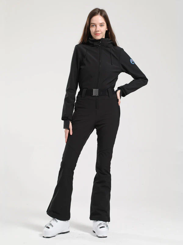 Women's Gsou Snow Classic Belted Flare Ski Suit - Image 5