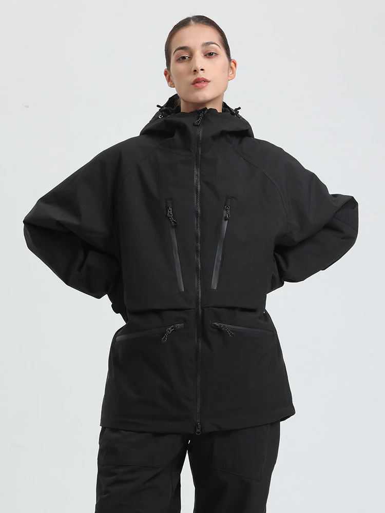 Women's Gsou Snow Durable Mountain Pro All Function Cargo Snow Jacket - Image 20