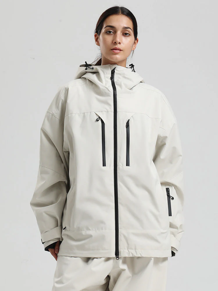 Women's Gsou Snow Durable Mountain Pro Insulated Wind Armor Snow Jacket