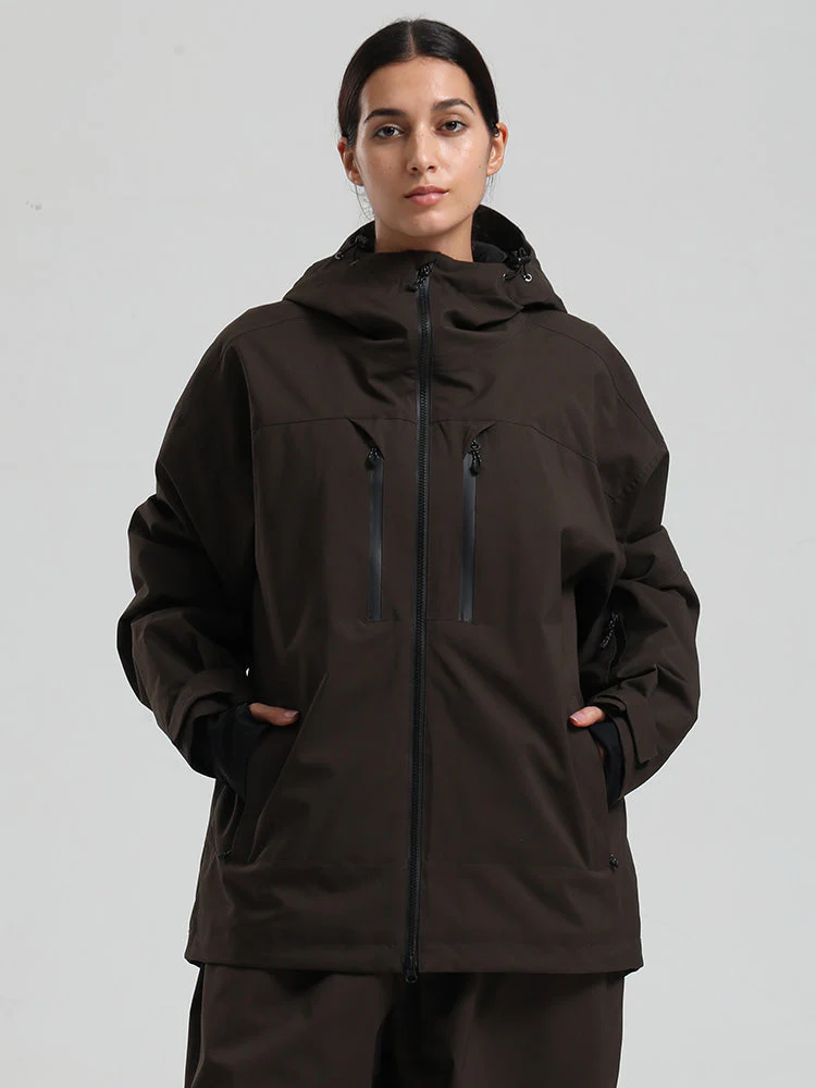 Women's Gsou Snow Durable Mountain Pro Insulated Wind Armor Snow Jacket - Image 13