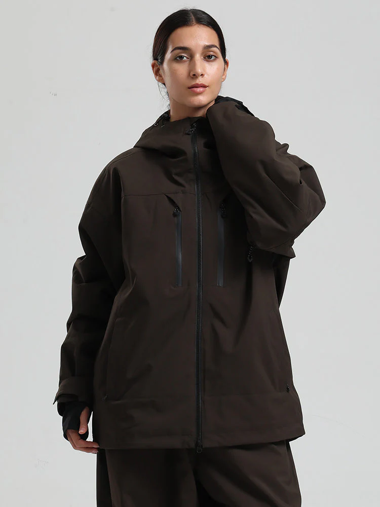 Women's Gsou Snow Durable Mountain Pro Insulated Wind Armor Snow Jacket - Image 15
