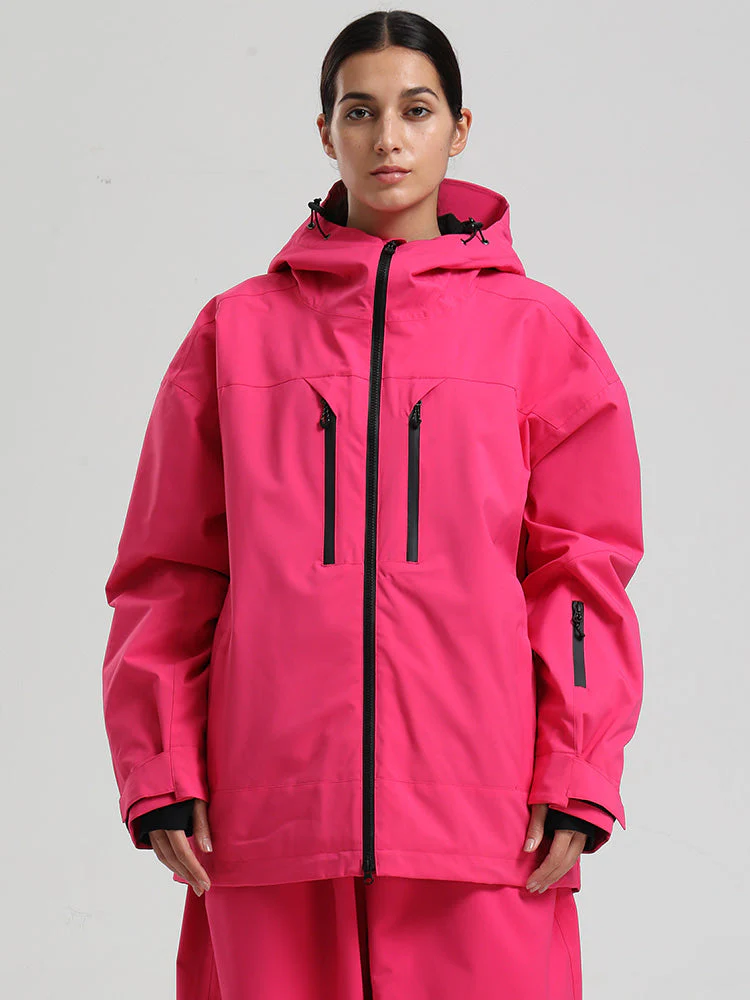 Women's Gsou Snow Durable Mountain Pro Insulated Wind Armor Snow Jacket - Image 17
