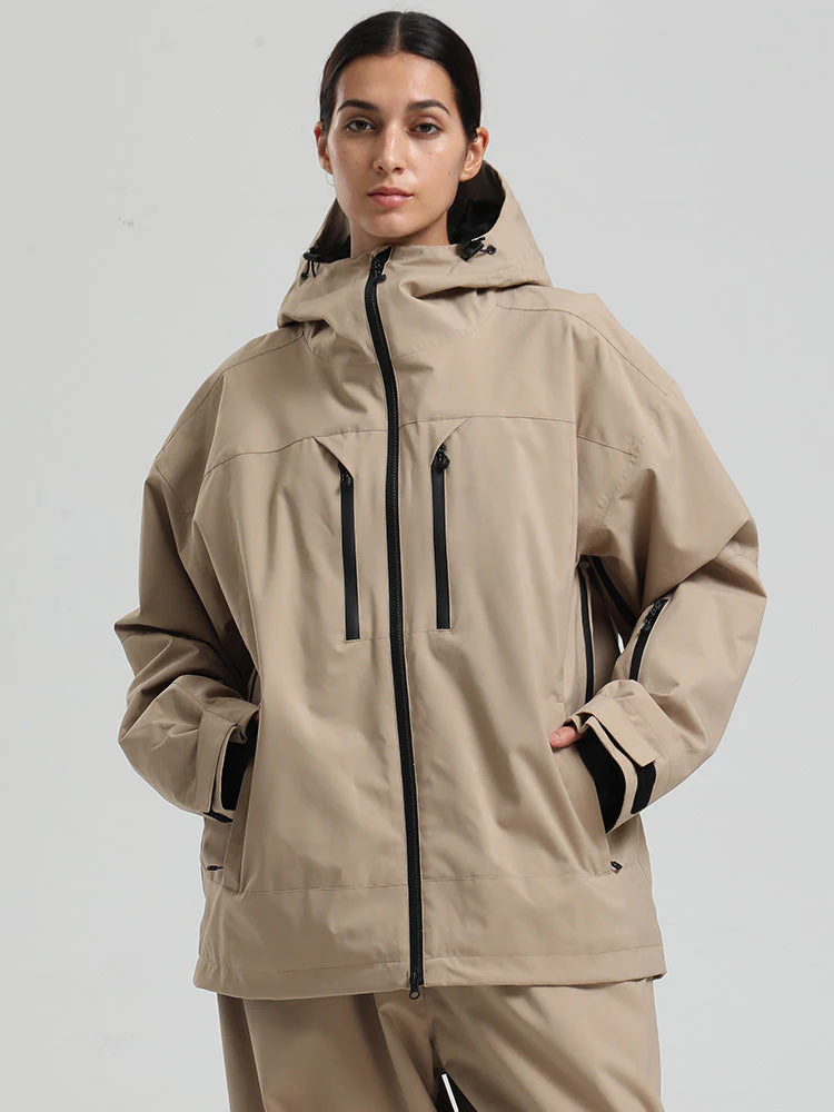 Women's Gsou Snow Durable Mountain Pro Insulated Wind Armor Snow Jacket - Image 4
