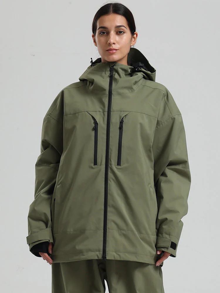 Women's Gsou Snow Durable Mountain Pro Insulated Wind Armor Snow Jacket - Image 8
