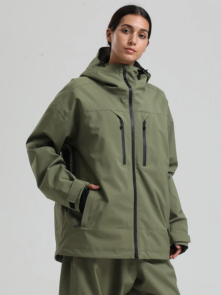 Women's Gsou Snow Durable Mountain Pro Insulated Wind Armor Snow Jacket - Image 9