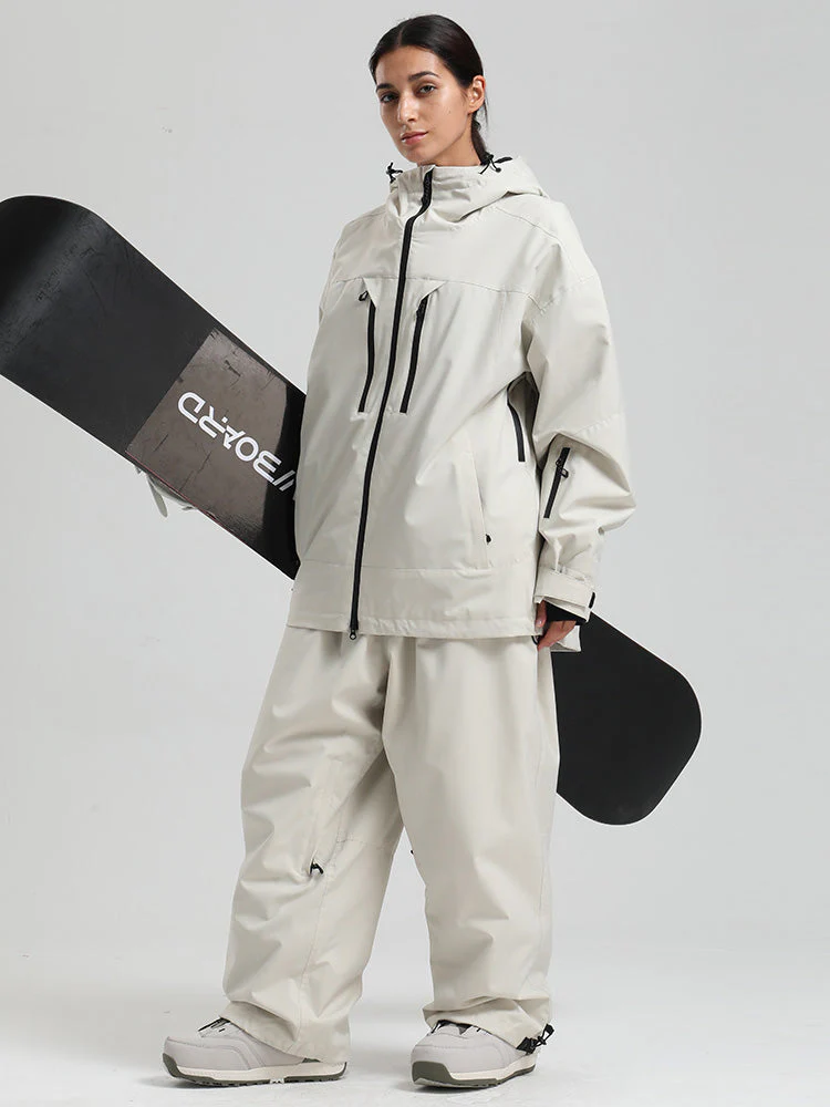 Women's Gsou Snow Durable Mountain Pro Insulated Wind Armor Snow Suits - Image 11