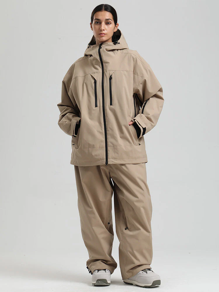 Women's Gsou Snow Durable Mountain Pro Insulated Wind Armor Snow Suits - Image 13