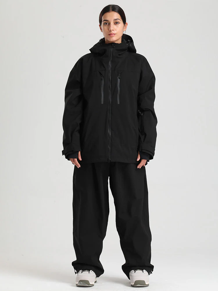 Women's Gsou Snow Durable Mountain Pro Insulated Wind Armor Snow Suits - Image 16