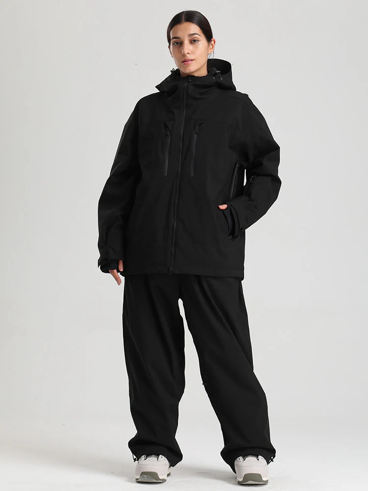 Women's Gsou Snow Durable Mountain Pro Insulated Wind Armor Snow Suits - Image 18