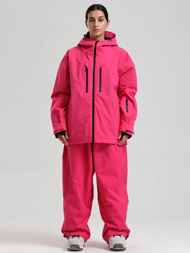 Women's Gsou Snow Durable Mountain Pro Insulated Wind Armor Snow Suits - Image 4