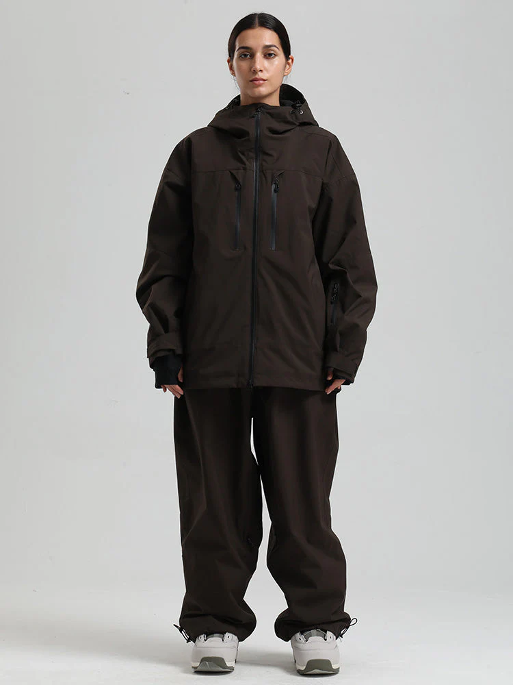Women's Gsou Snow Durable Mountain Pro Insulated Wind Armor Snow Suits - Image 5