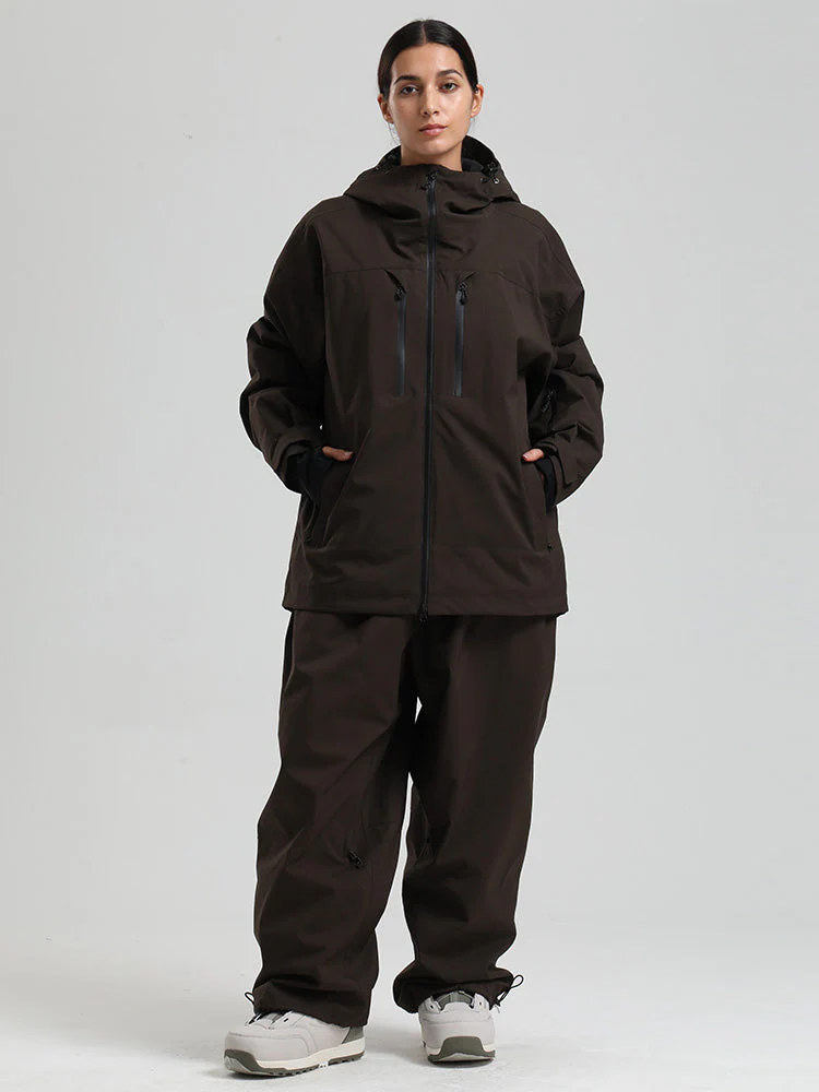 Women's Gsou Snow Durable Mountain Pro Insulated Wind Armor Snow Suits - Image 7
