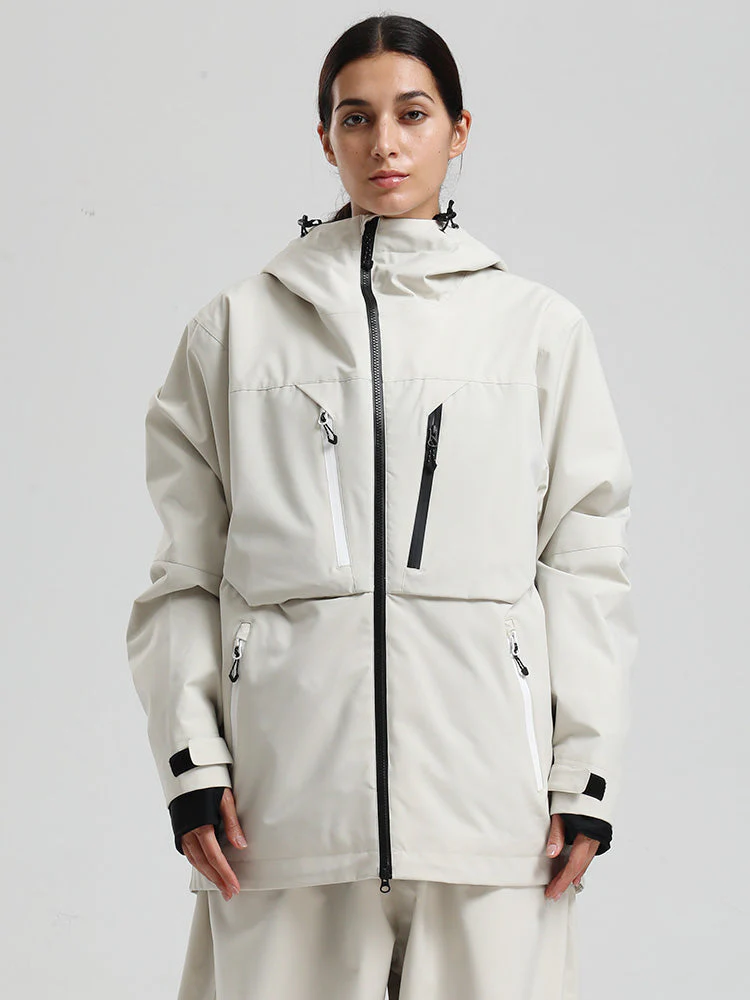 Women's Gsou Snow Durable Mountain Pro Winter Function Cargo Snow Jacket - Image 11