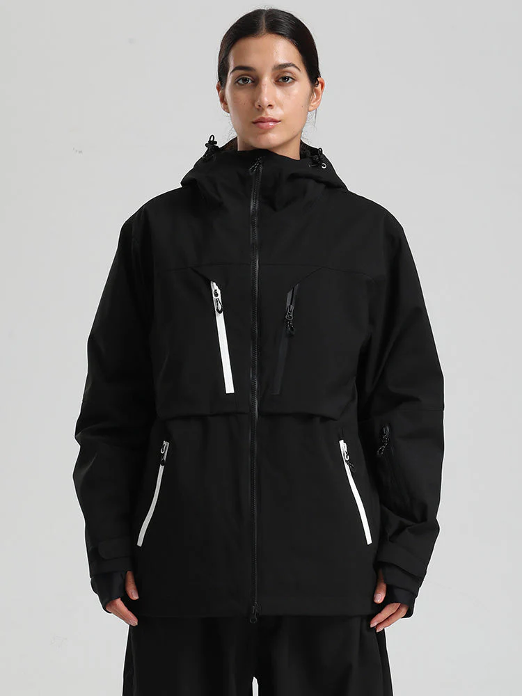 Women's Gsou Snow Durable Mountain Pro Winter Function Cargo Snow Jacket - Image 15