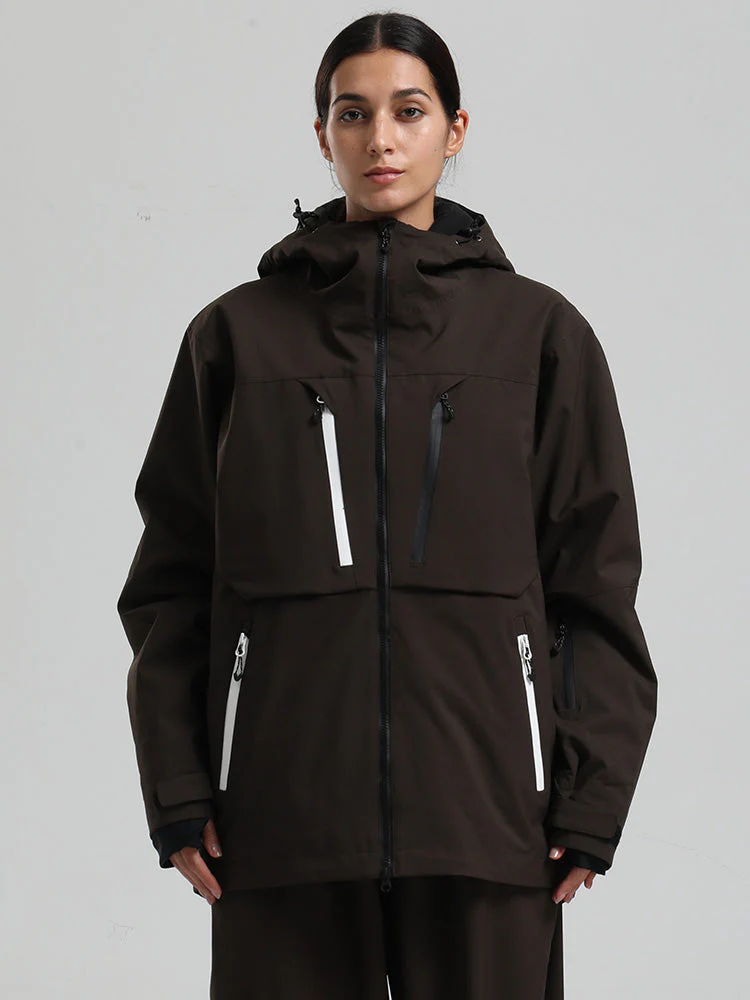 Women's Gsou Snow Durable Mountain Pro Winter Function Cargo Snow Jacket - Image 17