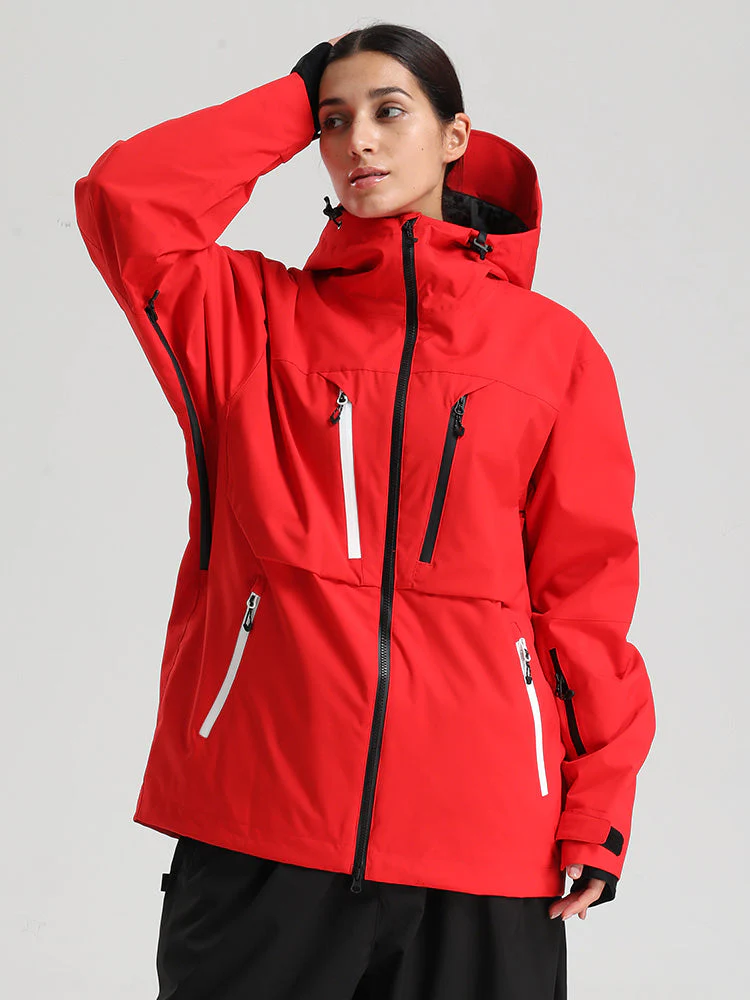 Women's Gsou Snow Durable Mountain Pro Winter Function Cargo Snow Jacket - Image 5
