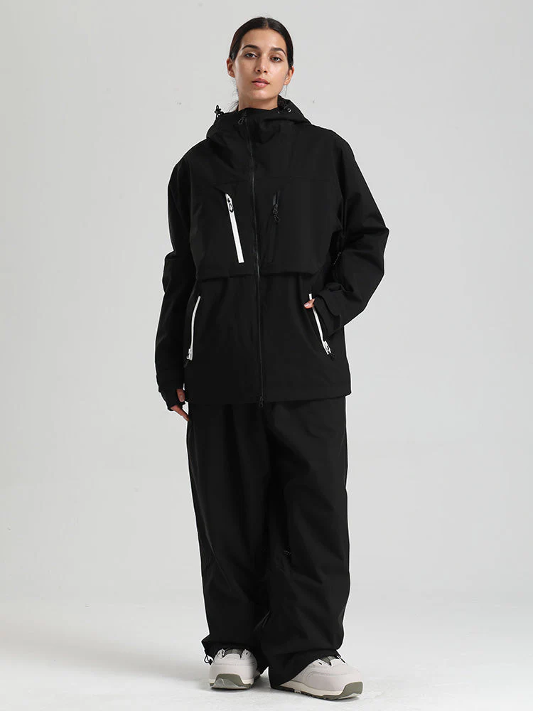 Women's Gsou Snow Durable Mountain Pro Winter Function Cargo Snow Suits - Image 10