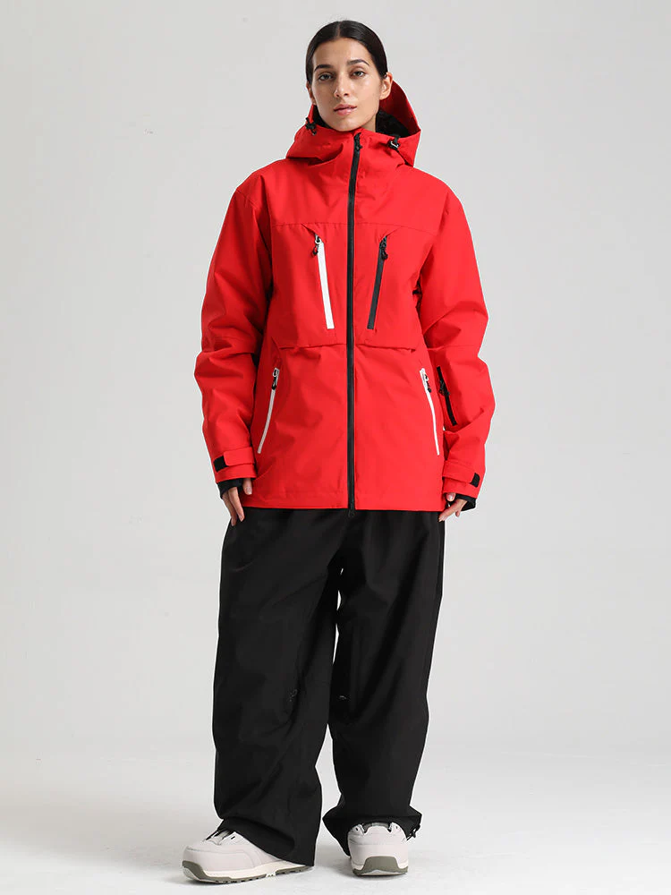 Women's Gsou Snow Durable Mountain Pro Winter Function Cargo Snow Suits - Image 12