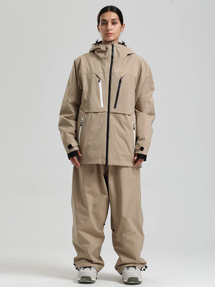 Women's Gsou Snow Durable Mountain Pro Winter Function Cargo Snow Suits - Image 13