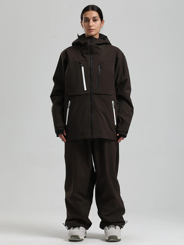 Women's Gsou Snow Durable Mountain Pro Winter Function Cargo Snow Suits - Image 16