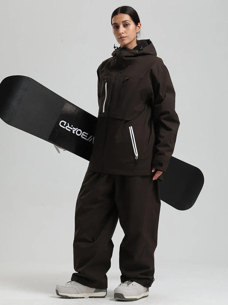 Women's Gsou Snow Durable Mountain Pro Winter Function Cargo Snow Suits - Image 17