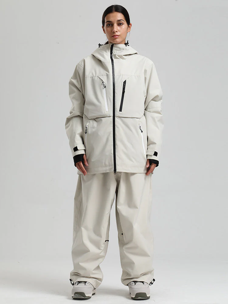 Women's Gsou Snow Durable Mountain Pro Winter Function Cargo Snow Suits - Image 2