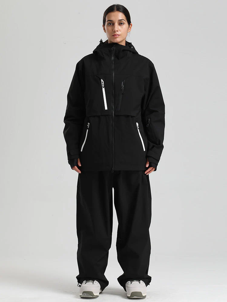 Women's Gsou Snow Durable Mountain Pro Winter Function Cargo Snow Suits - Image 8